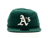 Kšiltovka New Era Chain Stitch Oakland Athletics 9FIFTY Dark Green Snapback
