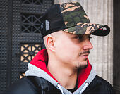 Kšiltovka New Era Seasonal Camo 9FORTY TRUCKER Woodland Camo Snapback