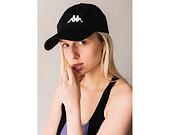 Kšiltovka Kappa Vigoleno Black/White Strapback