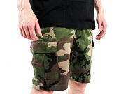 Kraťasy HUF Fatigue Cargo Woodland Camo