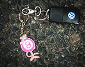 Klíčenka HUF Pink Panther Enamel Chain Pink