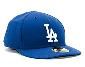 Kšiltovka New Era LC Authentic Perfomance Los Angeles Dodgers 59FIFTY LOW PROFILE Blue/White