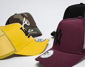 Kšiltovka New Era League Essential Trucker Atlanta Braves 9FORTY Woodland Camo/White Snapback