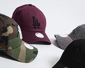 Dámská Kšiltovka New Era Jersey Essential New York Yankees 9FORTY Grey Heather/Grey Heather Strapbac