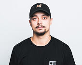 Kšiltovka Dog Limited Pug Dad Hat Black Strapback