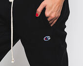 Dámské Tepláky Champion Rib Cuff Pants Black