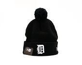 Kulich New Era Lightweight Felt Bobble Detroit Tigers Black