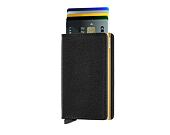 Peněženka Secrid Slimwallet Crisple Black/Gold