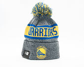 Kulich New Era Marl Knit Golden State Warriors Gray/Official Team Color