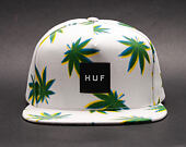 Kšiltovka HUF 3D Plantlife White Snapback