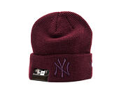 Kulich New Era Essential Waffle Knit New York Yankees Maroon