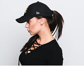 Dámská Kšiltovka New Era Sport Atlanta Braves 9FORTY Black/Gold Strapback