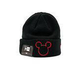 Dětský Kulich New Era Disney Knit Mickey Mouse Infant Black/Scarlet