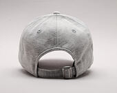 Dámská Kšiltovka New Era Essential Jersey New York Yankees 9FORTY Gray/Silver Wing Strapback