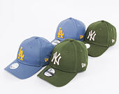 Dámská Kšiltovka New Era League Essential Los Angeles Dodgers 9FORTY Slate/Gold Strapback