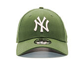 Kšiltovka New Era Essential League New York Yankees 9FORTY Rifle Green/Satin Strapback
