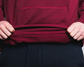 Mikina S Kapucí New Era World Hood Oversized Hoody Cardinal