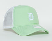 Dámská Kšiltovka New Era Oxford A Frame Trucker Detroit Tigers 9FORTY Green Snapback