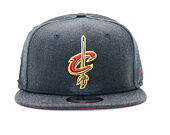 Kšiltovka New Era Team Heather Cleveland Cavaliers 9FIFTY Heather Navy/Cardinal Snapback
