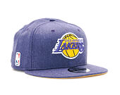 Kšiltovka New Era Team Heather Los Angeles Lakers  9FIFTY Purple/Yellow Snapback