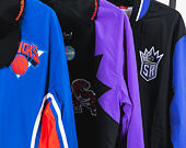 Bunda Mitchell & Ness Authentic Warm Up Sacramento Kings Black/White/Purple