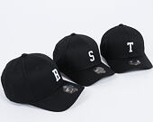 Kšiltovka State of WOW ALPHABET - Romeo Baseball Cap Crown 2 Black/White Strapback