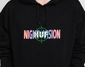 Mikina S Kapucí HUF Night Vision Black