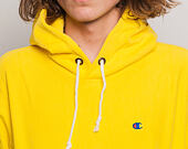 Mikina S Kapucí Champion Hooded Mini Logo Sweatshirt Bright Yellow