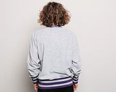 Mikina Champion Crewneck Sweatshirt Classic Logo Grey/Purple