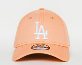 Kšiltovka New Era  League Essential  Los Angeles Dodgers 9FORTY Strapback Posh Peach / Optic White