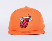 Kšiltovka New Era   Original Fit Coastal Heat Miami Heat 9FIFTY ORIGINAL FIT  Orange Popsicle /