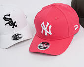 Kšiltovka New Era 9FIFTY Pre Curved Snapback New York Yankees Coral Pink / White