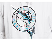 Mikina S Kapucí New Era Coast 2 Coast Po Hoody Florida Marlins White