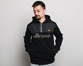 Mikina S Kapucí Ellesse Sport Favio Half Zip Hoody Anthracite