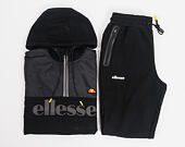 Mikina S Kapucí Ellesse Sport Favio Half Zip Hoody Anthracite
