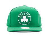 Kšiltovka Mitchell & Ness Raised Perimeter Boston Celtics Green Snapback