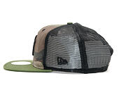Kšiltovka New Era Trucker Washed Camo New York Yankees 9FIFTY Woodland Camo Snapback