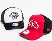 Kšiltovka New Era A Frame Trucker Tour De France Lifestyle 9FORTY Scarlet Snapback