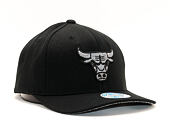 Kšiltovka Mitchell & Ness Melange Logo Chicago Bulls Black Snapback