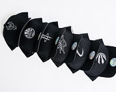 Kšiltovka Mitchell & Ness Melange Logo Houston Rockets Black Snapback