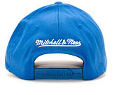Kšiltovka Mitchell & Ness NBA Team Arch Pinch Panel 110 Philadelphia 76ers Blue Snapback