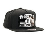 Kšiltovka Mitchell & Ness Weald Patch Brooklyn Nets Black Snapback