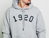 Mikina S Kapucí New Era Branded Po Hoody Light Grey Heather