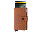 Peněženka Secrid Miniwallet Stitch Linea Caramello