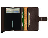 Peněženka Secrid Miniwallet Stitch Linea Espresso