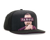 Kšiltovka Cayler & Sons WL Drop Out Cap Black/Bordeaux Snapback