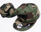 Dětská Kšiltovka New Era 9FIFTY Camo New England Patriots Youth Woodland Camo/Black Snapback