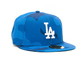 Kšiltovka New Era 59FIFTY Essential Camo Los Angeles Dodgers Navy Camo/White