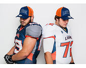 Kšiltovka Prague Lions A Frame Essential Trucker Navy/Orange Snapback