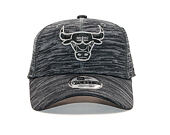 Kšiltovka New Era 9FORTY Chicago Bulls Engineered Fit Black/Grey Heather Strapback